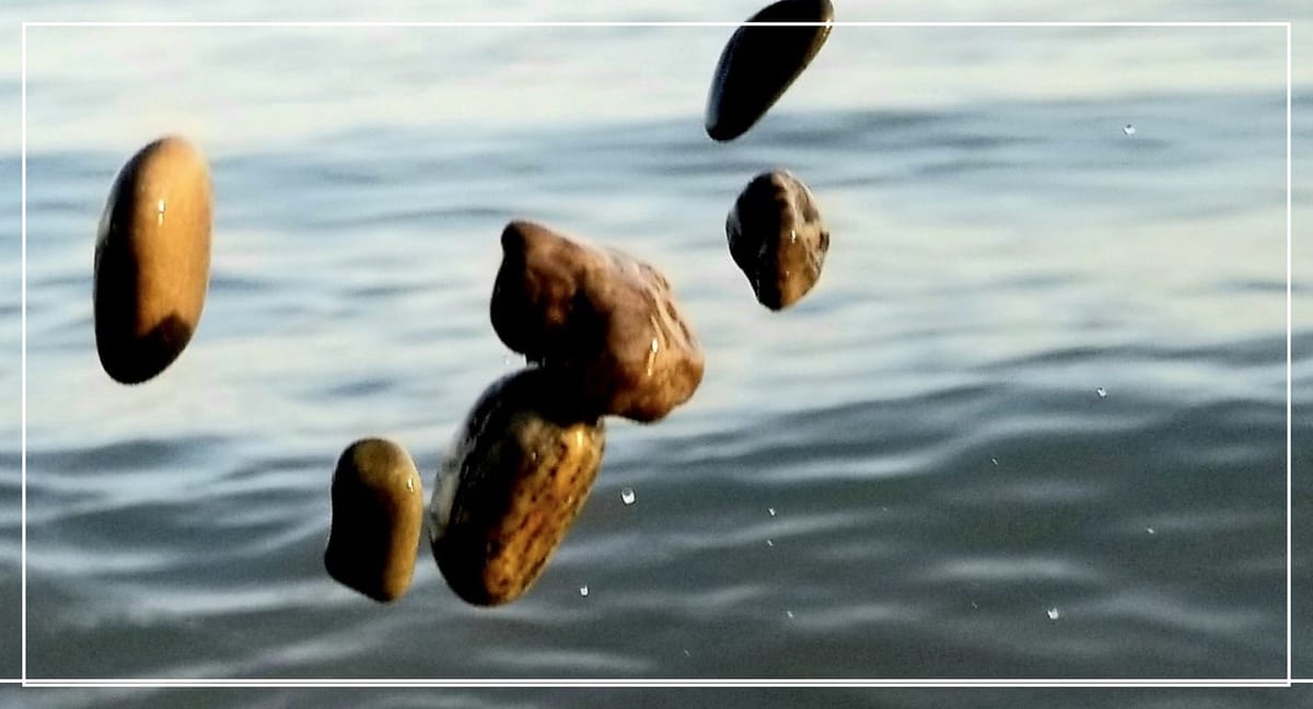 Cowards Throw Rocks, Jesus Offers Life.